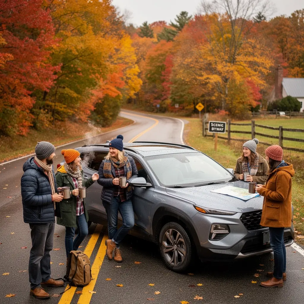 Счастливая семья, обсуждающая детали страхового полиса в уютной обстановке.